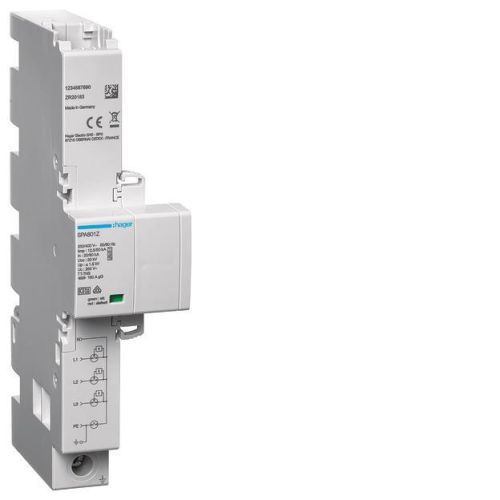 Bild: Hager Kombiableiter 4P T1+T2+T3 SPA801Z
