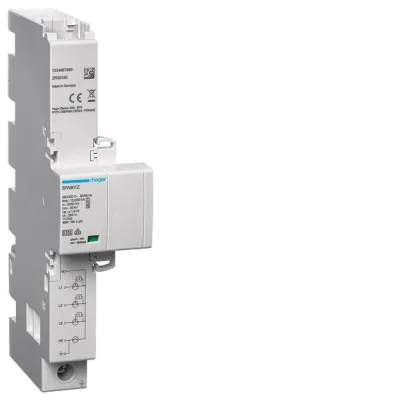 Hager Kombiableiter SPA801Z | Überspannungsschutz Typ 1+2+3 | 4-polig | Iimp 12,5kA | TT/TN-S | 400V | für Sammelschiene