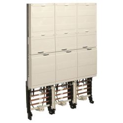 Hager Komplettfeld 6ZP ,H=1050mm,3-feld ZL3ET26N