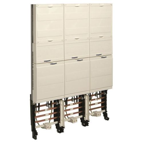 Bild: Hager Komplettfeld 6ZP ,H=1050mm,3-feld ZL3ET26N