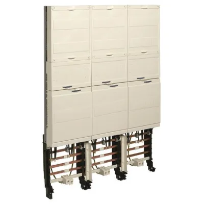 Hager Zählerschrank ZL3ET26N | 6 Zählerplätze | eHZ | 3-feldrig | 1050x750mm | BKE-I OKK | 5-polig | RAL 9010