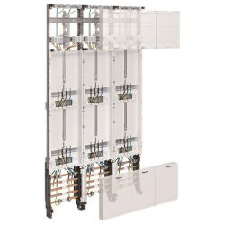 Hager Komplettfeld 6ZP universalZ ZL53Q8N H:1350mm 3feldig Hager Komplettfeld 6Z
