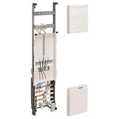 Hager Komplettfeld ZH32U7N | universZ | 1 Zählerplatz | 1-feldrig | 1050x250mm | Bayern | IP20 | Stahlblech weiß