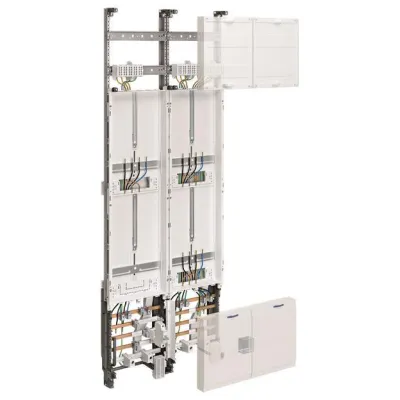 Hager ZK52U5N Zählerschrank | 3 Zählerplätze | 2-feldrig | Bayern | 1350x500mm | RAL 9010