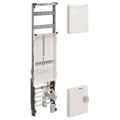 Hager Zählerschrank ZH32U5N | 1-feldrig | 3-polig | 1050x250mm | TT-System | Stahlblech | weiß