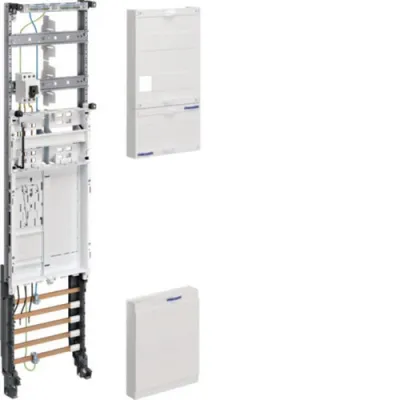 Hager Komplettfeld Zählerplatz ZH3EH16N | eHZ BKE-I | 1 Zähler | Hauptschalter | OKK | H=1050mm | 16mm² | 1-feldig