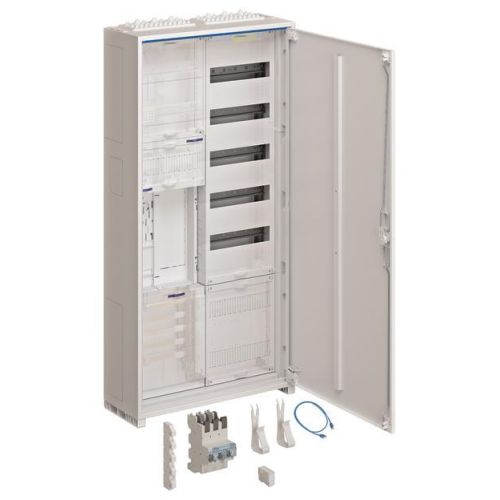 Bild: Hager Komplettschrank 1ZP/VF-5rh/APZ ZB32SEQ15A eHZ IP44 SKII 2-feld NetzeBW 110