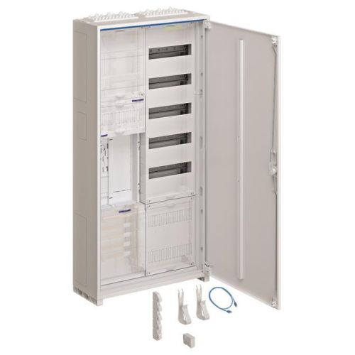 Bild: Hager Komplettschrank AP 1Z ZB32SEQ15 eHZ 2Feld IP44 SS_5p Hager Komplettschrank