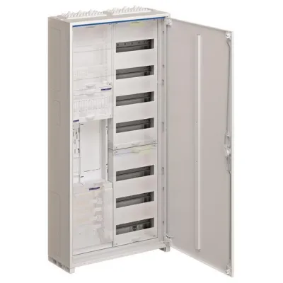 Hager Zählerschrank ZB32SET17 | 2-feldig | 7 Reihen | 1ZP eHZ | IP44 | 1100x550x205mm | Aufputz/Unterputz | Weiß