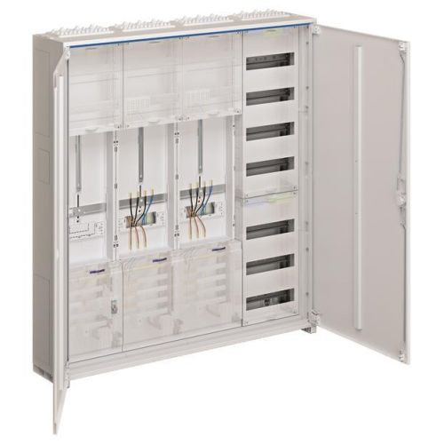 Bild: Hager Komplettschrank, univers Z 2ZP/SG,1100x1050x ZB341X29N