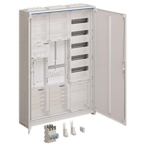 Bild: Hager Komplettschrank univers Z 3 feld. ZB32SEQ15EN BKE-I APZ VT5 H=1100mm 1 Zäh