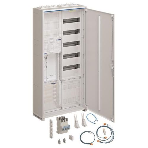 Bild: Hager Komplettschrank, univers Z H=1100mm, 2-fel ZB32EZ116SB