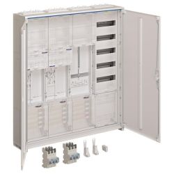 Hager Komplettschrank univers Z ZB34SEQ29EN 2 Zählerplätze Hager Komplettschrank