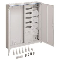 Hager Komplettschrank ZB34NW1APZ2 VF-5rh/APZ/Multimedia univers Z 1100x1050x205m