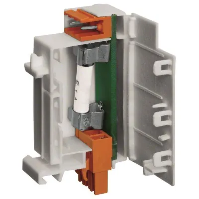 Hager KU9S10HE Sicherungsbox, 2-polig, 1A, 230V, 25kA, Feinsicherungshalter