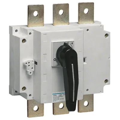 HAGER Lasttrennschalter HA352 | Hauptschalter 3-polig 160A | Trennungsanzeige | Einbaugerät IP00 | verriegelbar