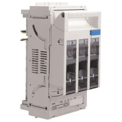 Hager Sicherungslasttrennschalter LT055 NH00 | 3-polig | 160A | für Sammelschiene 40mm | Abgang 3x16mm² | IP3X