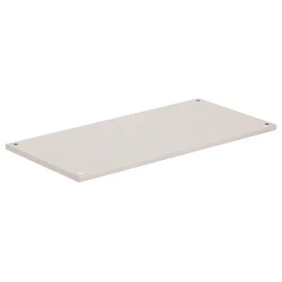 Hager Verschlussplatte FZ883D | geschlossen | IP54 | 850x400x20 mm | Stahl pulverbeschichtet | grau RAL7035