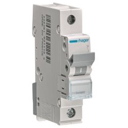 Hager Leitungsschutzschalter 1pol. C-63A, 6kA MCN163