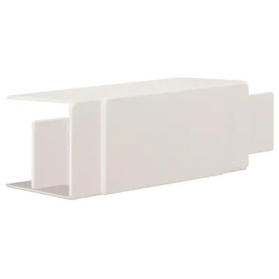 HAGER T-Stück LF6006089016 für Leitungskanal 60x57mm | halogenfrei | Kunststoff | Haubenformteil | verkehrsweiß RAL9016