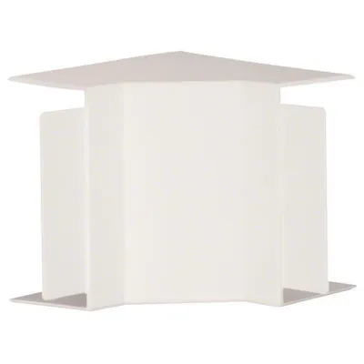 Hager Inneneck LF6011049016 | Leitungsführungskanal 60x110mm | halogenfrei | Kunststoff | RAL9016 verkehrsweiß