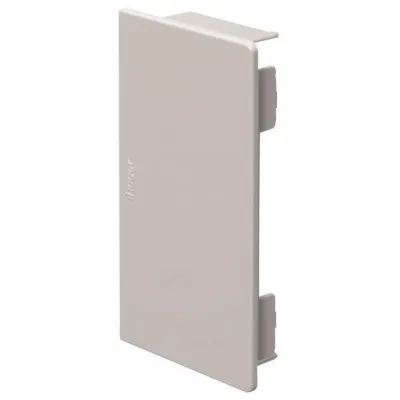 HAGER Endstück LF6011067035 | Leitungsführungskanal 60x110mm | halogenfrei | IK07 | lichtgrau RAL7035