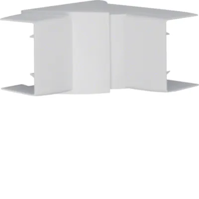 HAGER Inneneck LFF4006047035 | Leitungskanal 40x57mm | einstellbar | halogenfrei | Haubenform | IK07 | RAL7035 lichtgrau