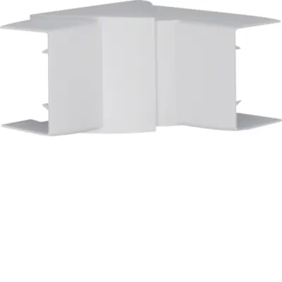 HAGER Inneneck LFF4006047035 | Leitungskanal 40x57mm | einstellbar | halogenfrei | Haubenform | IK07 | RAL7035 lichtgrau