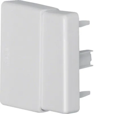 HAGER Endstück einstellbar LFF6006067035 | LF/LFH Kanal 30/40/60x60mm | halogenfrei | Kunststoff ABS | grau RAL 7035