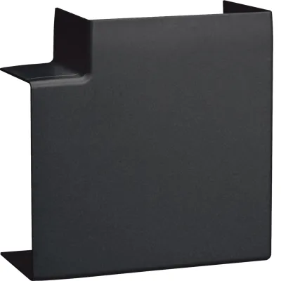 HAGER Flachwinkel LFF6011059011 | 90° | LF 60x110mm | schnittkaschierend | halogenfrei | Kunststoff | schwarz