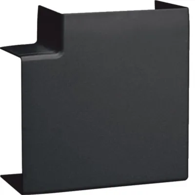 HAGER Flachwinkel LFF6011059011 | 90° | LF 60x110mm | schnittkaschierend | halogenfrei | Kunststoff | schwarz