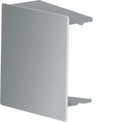 HAGER Endstück LFS600606VERZ Leitungsführungskanal 60x60mm | Stahlblech verzinkt | links/rechts | IP30 | IK08