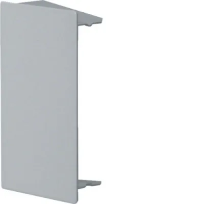 Hager Endstück LFS601006VERZ | Leitungsführungskanal 60x100mm | Stahlblech verzinkt | halogenfrei | links/rechts | IP30