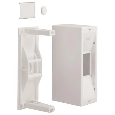 Hager Miniverteiler GD102N | 2 Module | Aufputz | IP30 | 160x55x82mm | Kunststoff | 1-reihig | weiß