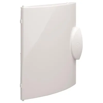 Hager Tür für Miniverteiler GP106P GD106 | 6 Module | Anschlagtür | weiß