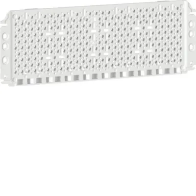 HAGER Montageplatte VZ00LK | Verteilerkasten volta | segmentiert | 95x265 mm | Kunststoff | unbehandelt | mit Schrauben