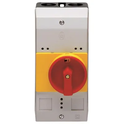 Hager Aufputzgehäuse MZ521N | Motorschutzschalter Gehäuse IP55 | 80x158x126mm | Kunststoff | Drehantrieb | NOT-AUS