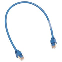 Hager Patch-Leitung 2xRJ45 Steck.bl 5m ZZ45WAN500