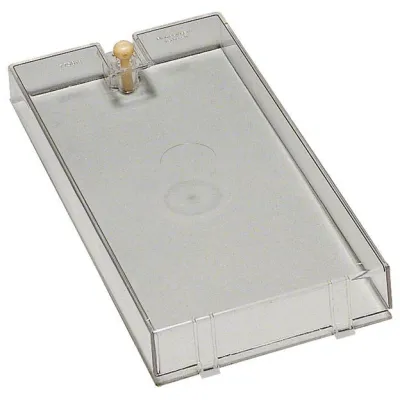 Hager Plombierhaube U84A für NH00-Sockel | Zubehör NH-Sicherung | 90SL | transparent | 10 x 15 cm | klar