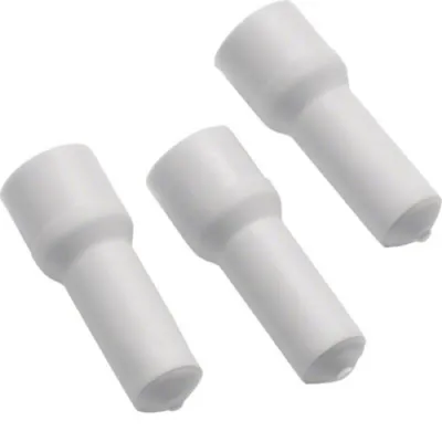 Hager Isolierhütchen R10H | 12 Stück | universZ für Leitungsenden | Kunststoff weiß | 50x30x100 mm