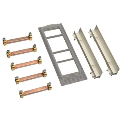 Hager Sammelschienenverbinder ZM25S | 5-polig | 12x10mm CU | 315A | Schrank/Schrank | universZ