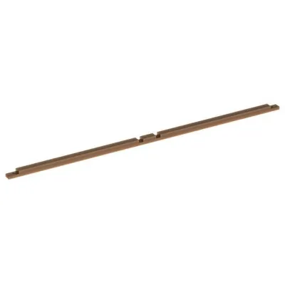 Hager Sammelschiene universZ ZM22C | 2-feldig | 12x10mm | 500mm Länge | 355A | Kupfer flach | nicht verzinnt