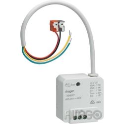 Hager Schalt-/Jalousieausgang easy 2/1f,2EingUP,6A TXB692F