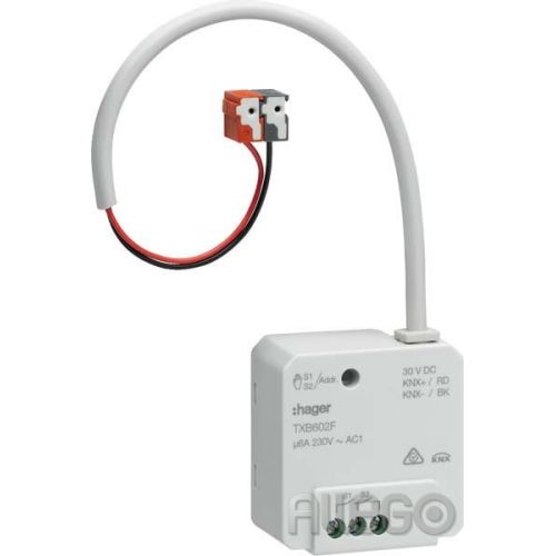 Bild: Hager Schalt/Jalousieausgang easy TXB602F 2/1fach UP 6A Hager Schalt/Jalousieaus