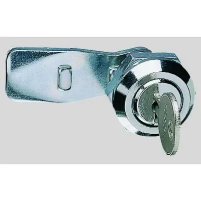 Hager Türschloss Schließung FZ597N | Universalzylinder | 2 Schlüssel | für Schrank IP44/IP54 | Schließ-Nr. 1242E