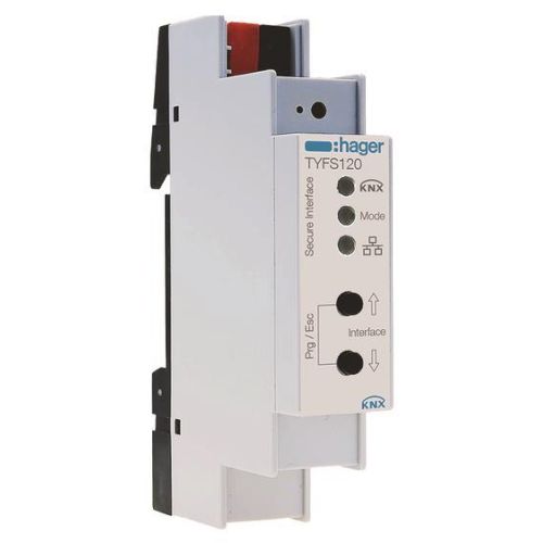 Bild: Hager Schnittstelle KNX/IP Secure, REG TYFS120