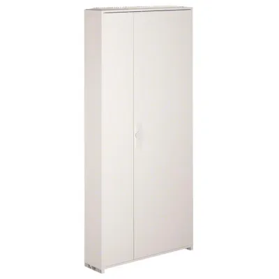 Hager Schrank FP13SN2 | Universalschrank IP44 SK II | 1700x800x205 mm | Stahl pulverbeschichtet | weiß RAL 9010 | leer