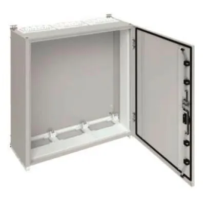 Hager Schrank univers FR63E | IP55 | Aufputz | 950x800x275 mm | Stahl pulverbeschichtet | 6 Reihen | grau RAL 7035