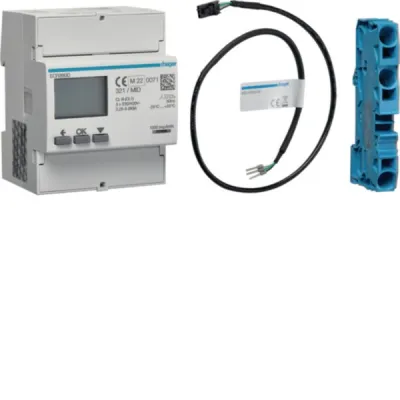 Hager Set MID Zähler für Hutschiene XEVA433