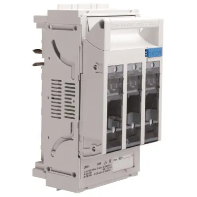 Hager Sicherungslasttrennschalter LT054 | NH00 | 3-polig | 160A | 40mm Sammelschiene | Cu bis 95mm² | IP3X